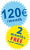 Spanish Basic Virtual Office A Coruña 1 year contract + 2 months free